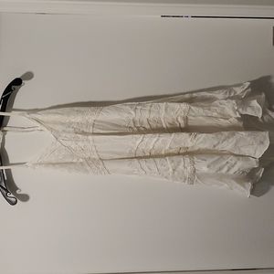 White halter dress